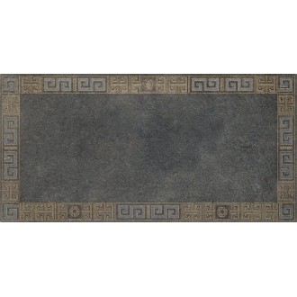 Керамогранит 261343 GREEK CASSETTONE Antracite/Oro 40x80