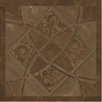 262533 Fondo Intarsio Pulpis Marrone 78х78
