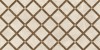 262545 INTRECCIO CREMA/MARRONE 39x78