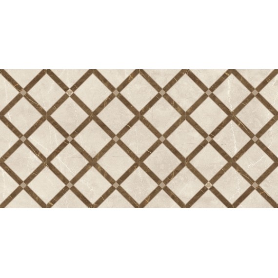 Керамогранит 262545 INTRECCIO CREMA/MARRONE 39x78