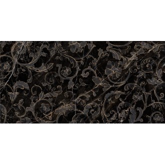262552 FLOREALE NERO AMASANTA 39x78