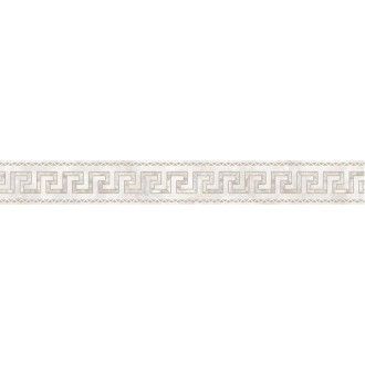 262560 Fascia greca Onice Bianco 10x78