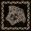 262592 Tozzetto greca Nero Amasanta 10x10