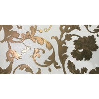 262692 PANNELLO BAROCCO BIANCO/ORO MIX 39x78