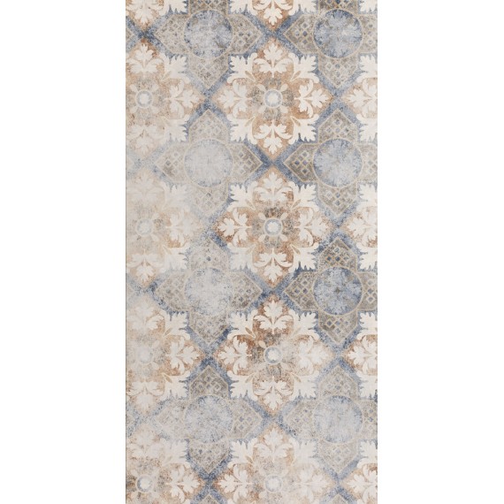 Керамогранит 2730IN11 Декор Warehouse white-grey multicolour 60x120