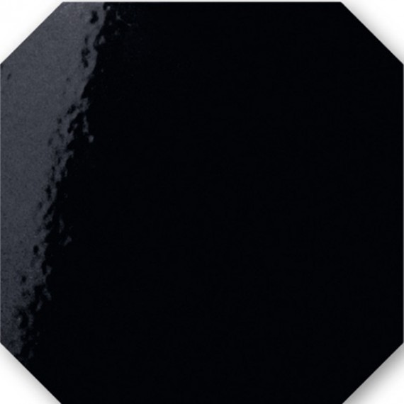 Керамическая плитка Керамогранит 33563 OTTAGONETTA NERO 15*15