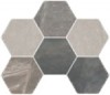 Керамогранит 3457DB2L Декор Skyline многоцветный 25x29