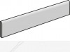 Керамогранит 4100092 Marmo Bianco Skirting 7x60