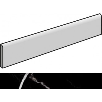 Керамогранит 4100093 Marmo Nero Skirting 7x60