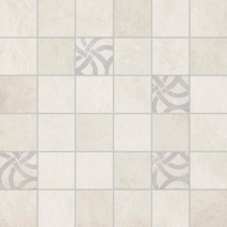 Керамогранит 41325 WALK MOS.T36 DEC BIANCO 33,3X33,3