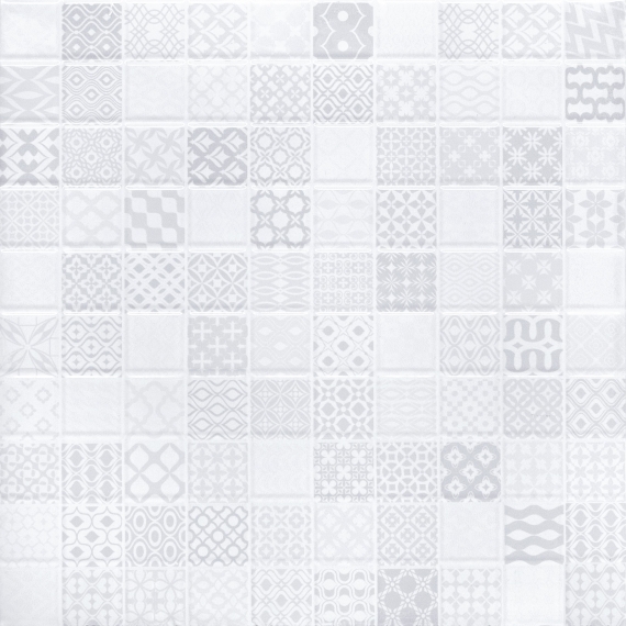 Керамогранит 5032-0274 Ингрид светло-серый 30х30 арт-мозаика