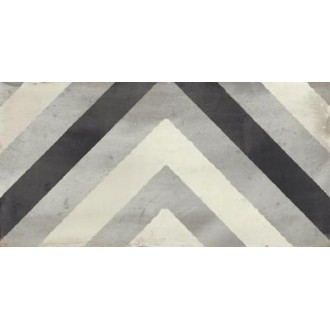 Керамогранит 512025 DEC.MORE BAND WHITE 10X20