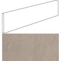 610130002164 Wise Silver Grey Battiscopa 7.2x60
