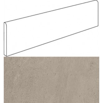 610130002164 Wise Silver Grey Battiscopa 7.2x60