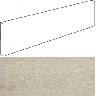 Керамогранит 610130002184 Verity White Battiscopa 7,2x60