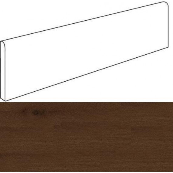 Керамогранит 610130002187 Verity Hickory Battiscopa 7,2x60