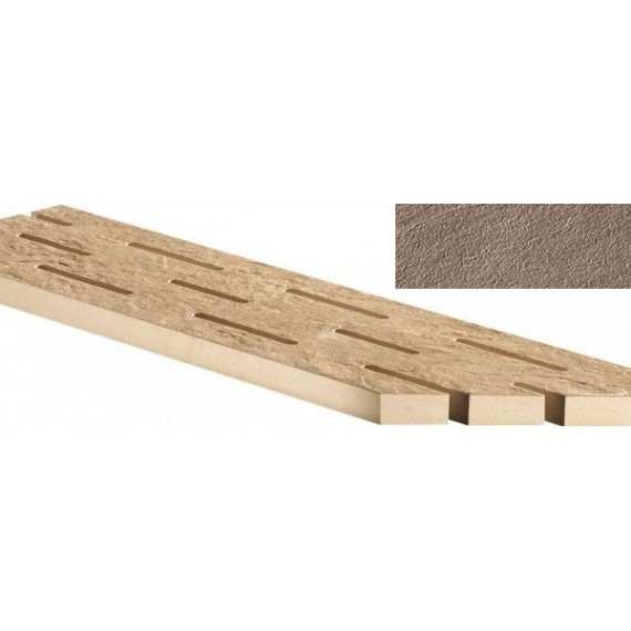 Керамогранит 620090000324 Cliff Beige Griglia Angolo Dx 20x60