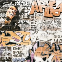 Керамогранит 6960-0001 Панно Брикстори многоцветный 60х60 