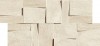 739369 Ardoise Modulo Muretto 3d Ivoire 30x30