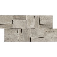 739371 Ardoise Modulo Muretto 3d Plombe 30x30