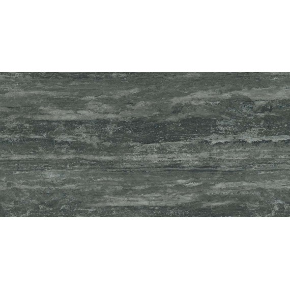 Керамогранит 746750 Travertino Black Matte Ret 6mm 160x320