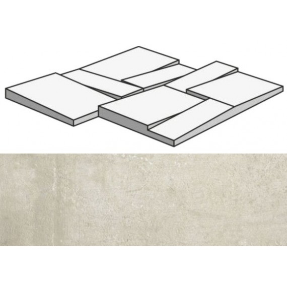Керамогранит 755942 Matieres Sable Modulo Muretto 3D 30x30
