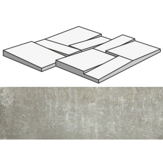 Керамогранит 755945 Matieres Nuage Modulo Muretto 3D 30x30