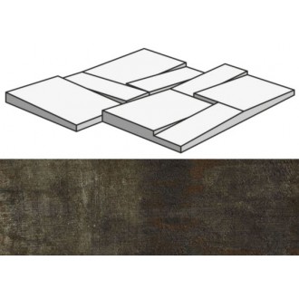 Керамогранит 755947 Matieres Barrique Modulo Muretto 3D 30x30