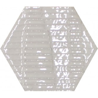 Керамогранит 760019 Matiere Hexa-style Carton White Glossy 11x12.6