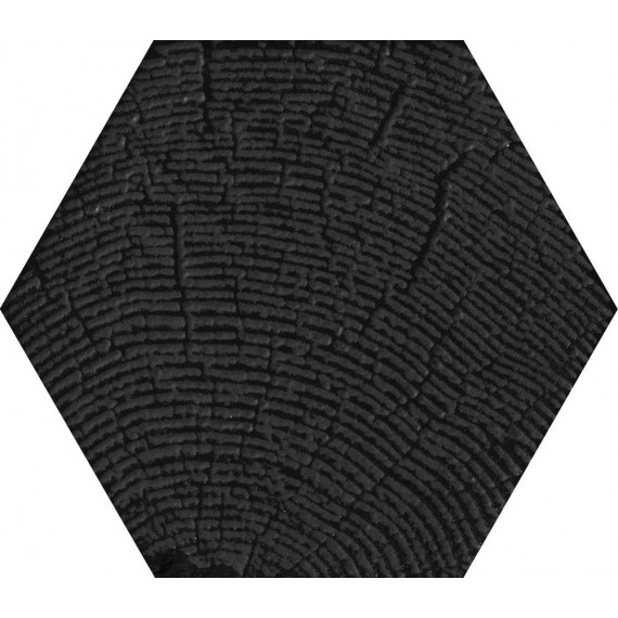 Керамогранит 760046 Matiere Hexa-style Arbre Black 11x12.6