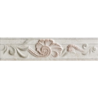 76131 FASCIA RILIEVO BIANCO 10x40
