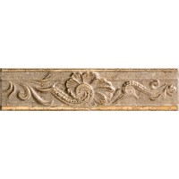 76133 FASCIA RILIEVO NOCE ORO 10x40