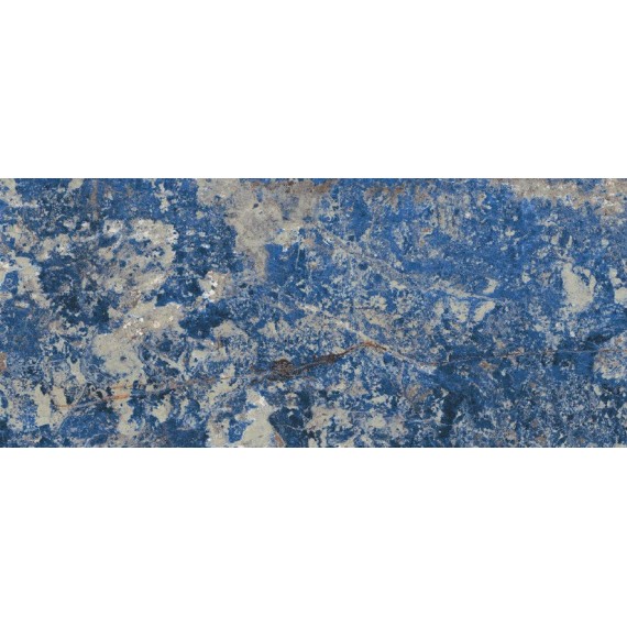 Керамогранит 765702 Bijoux Sodalite Bleu Glossy 6mm 120x280