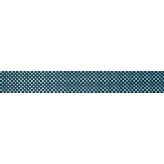Керамогранит 76834- Listone Light Blue/Moka Chequered 9.6x72