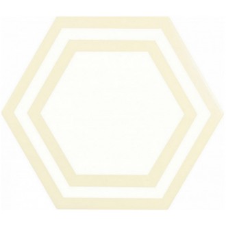 ADPV9017 PAVIMENTO HEXAGONO DECO BONE 20x23