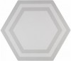 ADPV9019 PAVIMENTO HEXAGONO DECO LIGHT GRAY 20x23