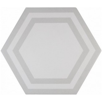 ADPV9019 PAVIMENTO HEXAGONO DECO LIGHT GRAY 20x23