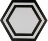 ADPV9020 PAVIMENTO HEXAGONO DECO BLACK 20x23