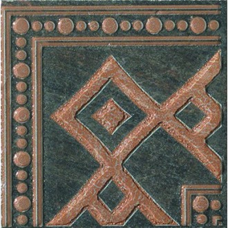 Керамогранит ANTHOLOGY ANGOLO FASCIA BROWN 9,8x9,8