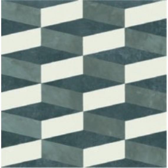 Керамогранит AZULEJ CUBO NERO 20X20
