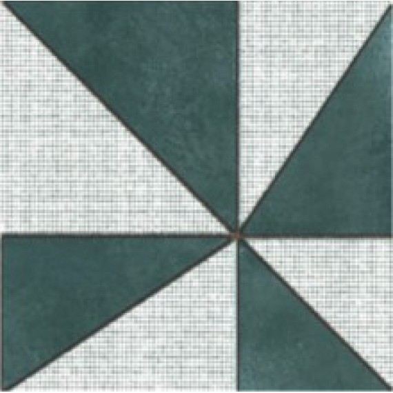 Керамогранит AZULEJ GIRA NERO 20X20