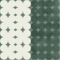 AZULEJ TREVO NERO 20X20