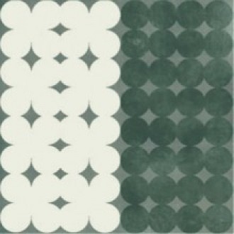 AZULEJ TREVO NERO 20X20