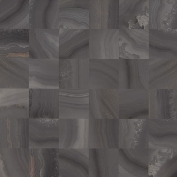 Керамогранит Agatha DECOR ANTHRACIDE GLOSSY 60x60
