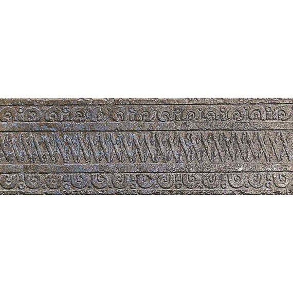 Керамогранит B7931- Decoro Greca Azteca Blu 16,3x49