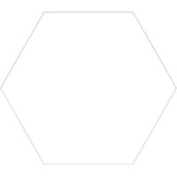 BASIC HEX 25 White 25x22