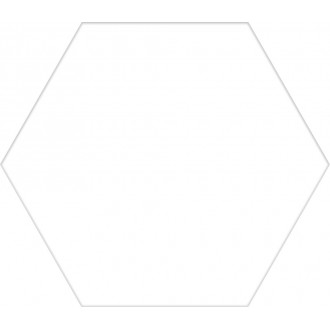 BASIC HEX 25 White 25x22