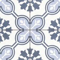 Chateau Blue Pre-Cut 45x45