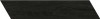Керамогранит Chevron Rotterdam Black A 9,8x46,5
