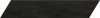 Керамогранит Chevron Rotterdam Black B 9,8x46,5